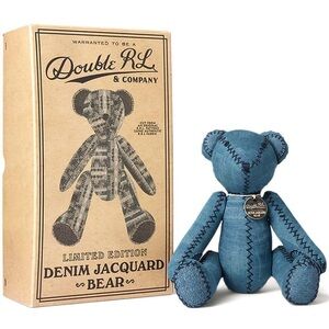 RALPH LAUREN DOUBLE RL DENIM BEAR LIMITED EDITION
